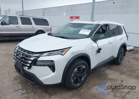 2025 Nissan Rogue Sv Fwd from USA, damaged, VIN 5N1BT3BA6SC762625